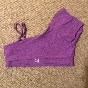 Bombshell Sportswear Purple Crop Top